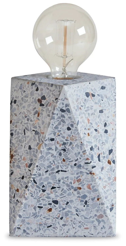 Maywick Concrete Table Lamp | 5 x 4.88 x 7.13 in | Concrete & Stone | White