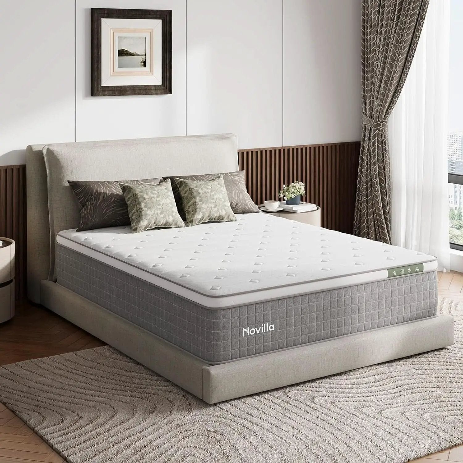 Queen Size Hybrid Mattress Gel Memory Foam Certipur US Certified from PriceLows™