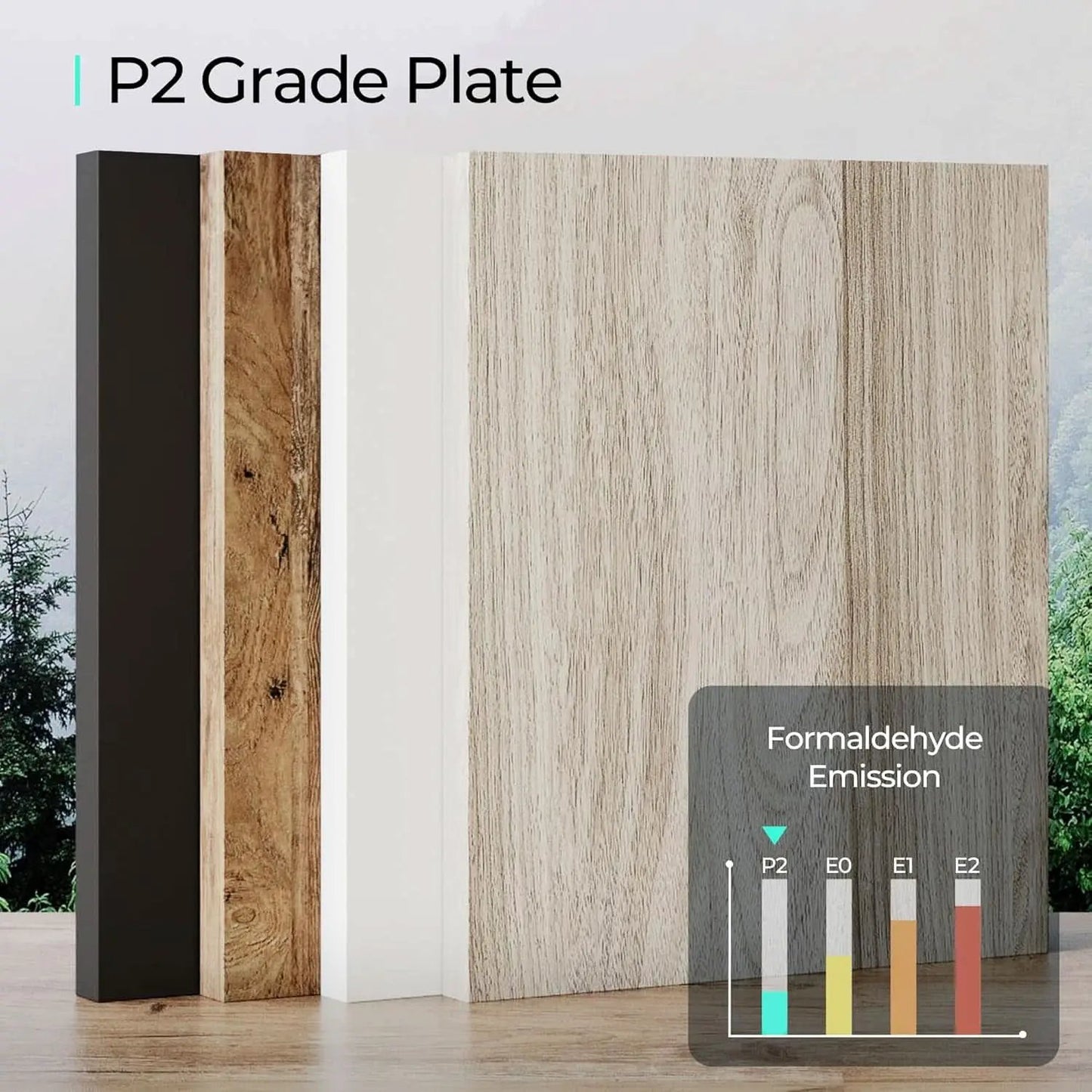 Beige Solid Wood Dresser Featuring Ample Compartments from PriceLows™