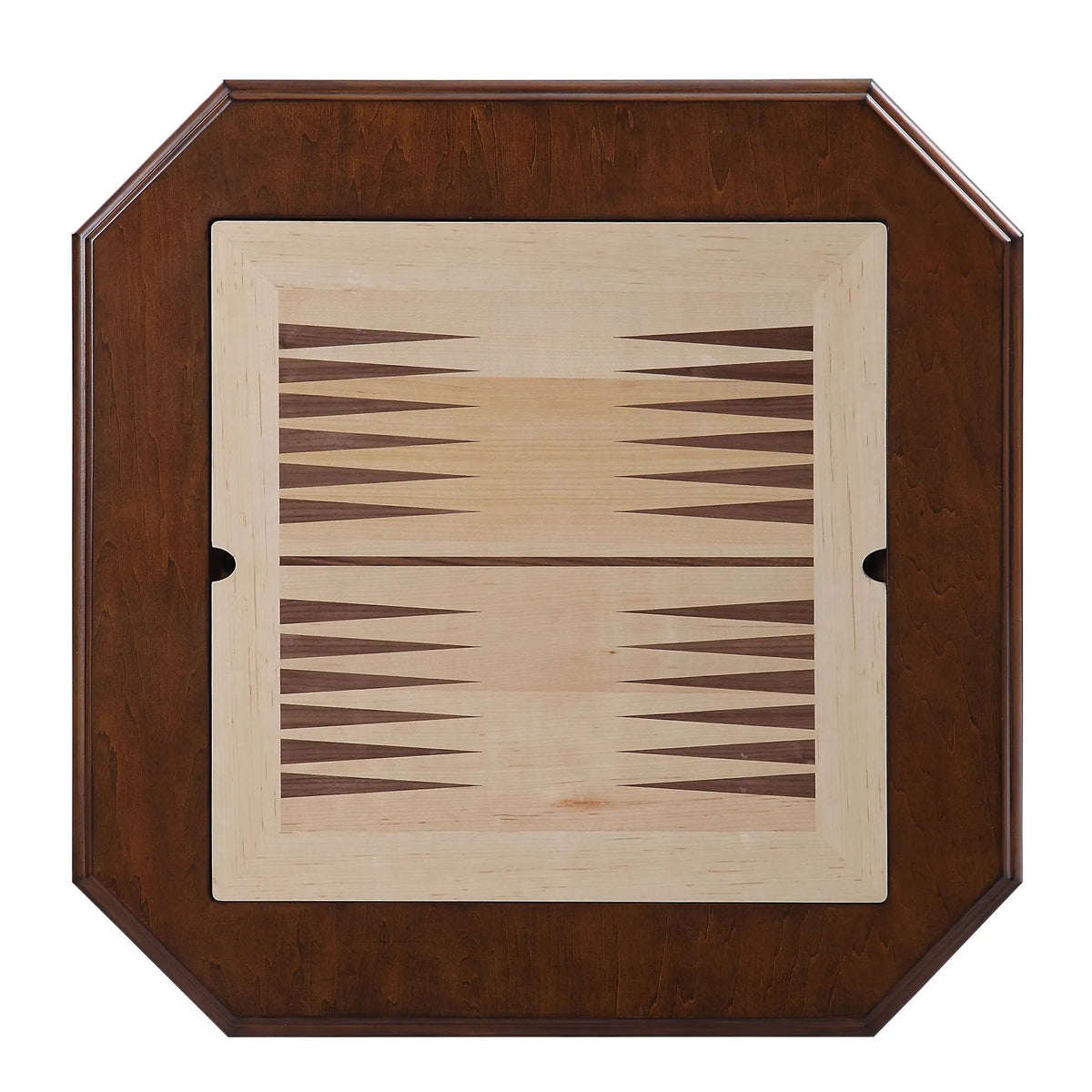 Bishop Cherry Chess Checker Game Table | Reversible Game Tray | Two Storage Drawers | Classic Design