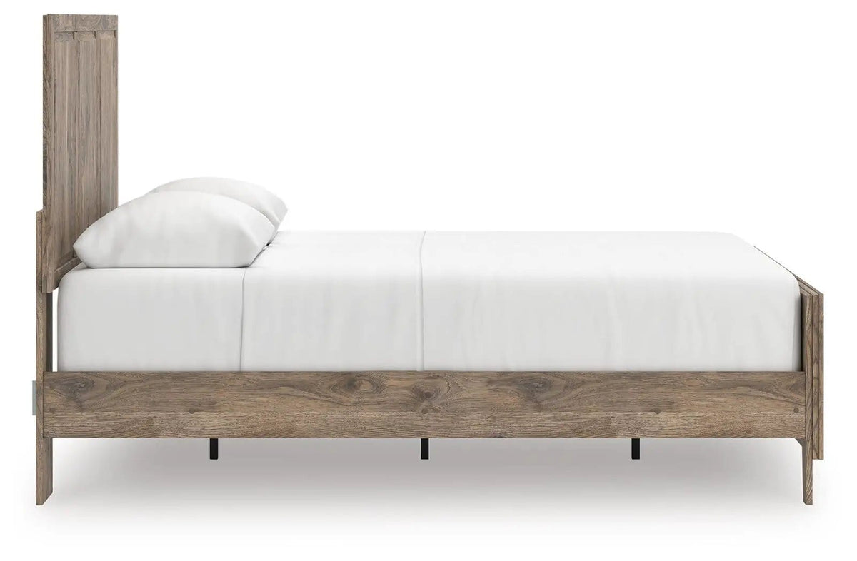 Rusticott Panel Bed | 2 Pieces | Bedroom Furniture | Bedroom