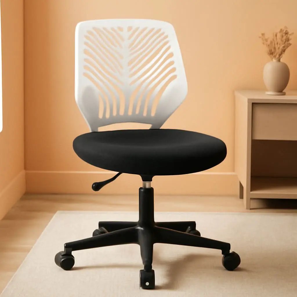 Dark Gray Ergonomic Adjustable Desk Chair Lumbar Support from PriceLows™