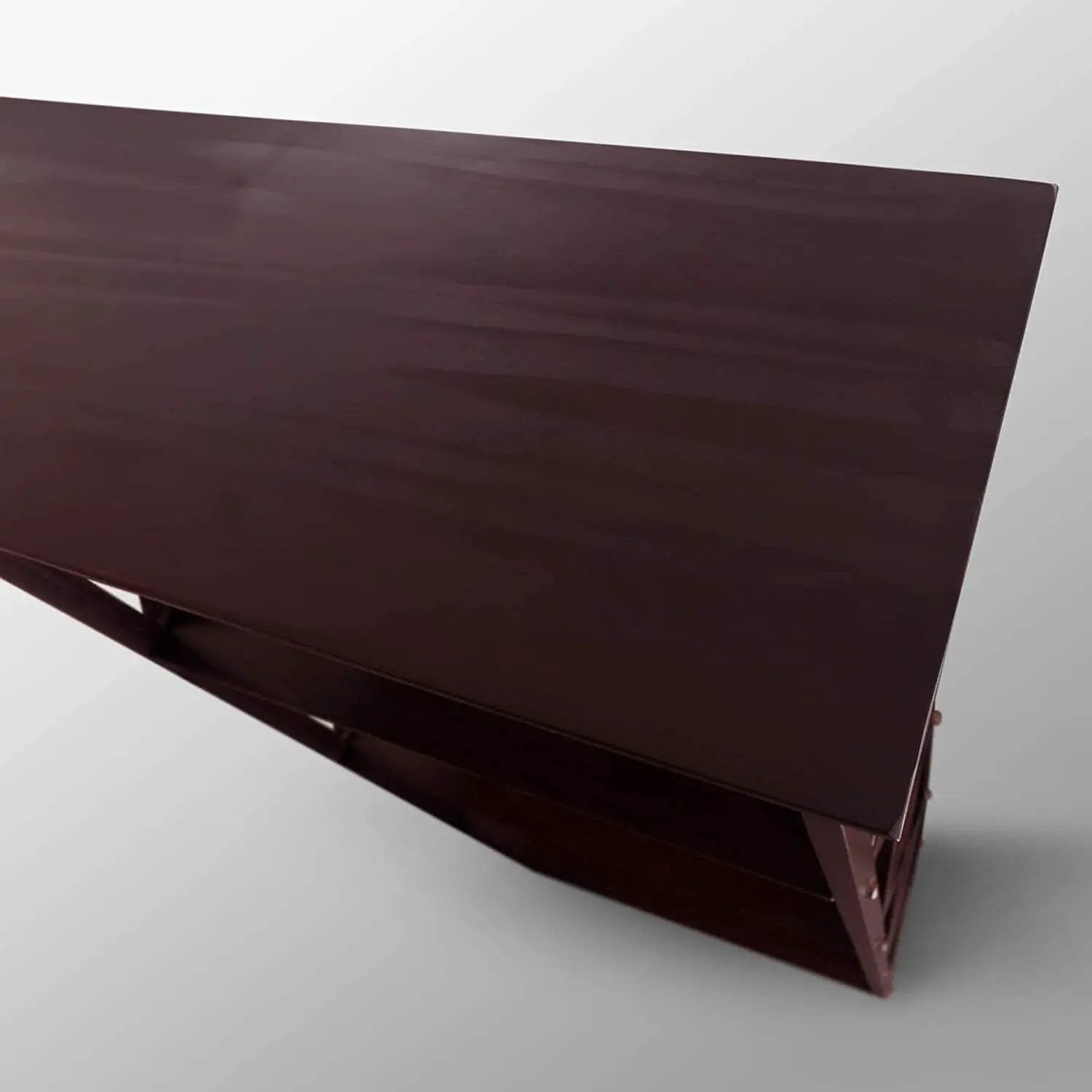 Espresso Montego Five Shelf Bookcase With X Design from PriceLows™