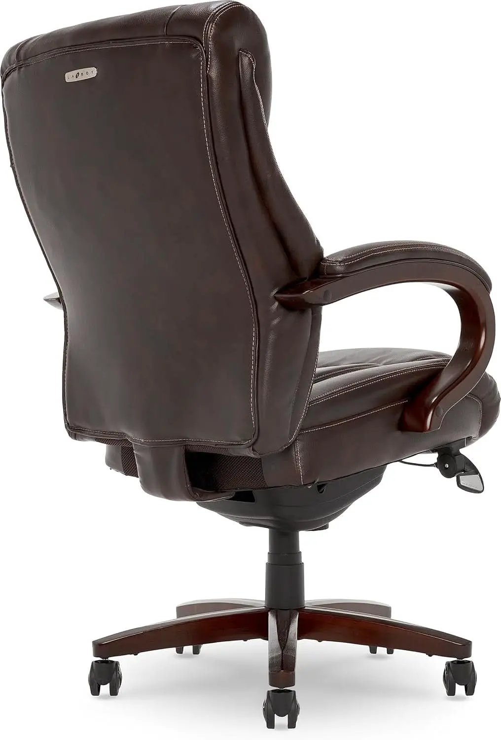 Bellamy Executive Office Chair With Memory Foam Cushions Brown Bonded Leather from PriceLows™