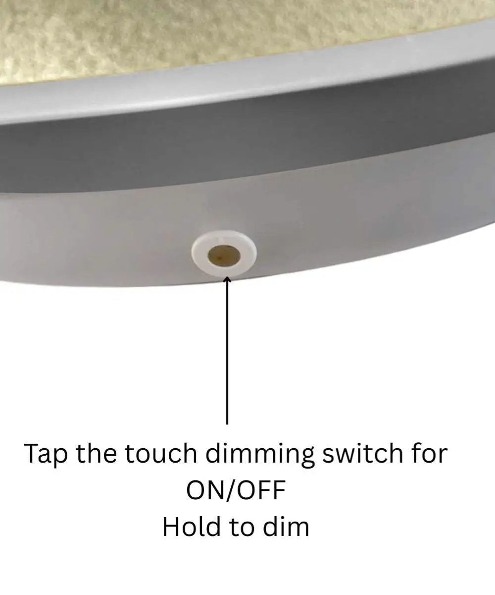 Bathroom Vanity Mirror | Backlit Led Light | Satin Nickel | 30 Inch