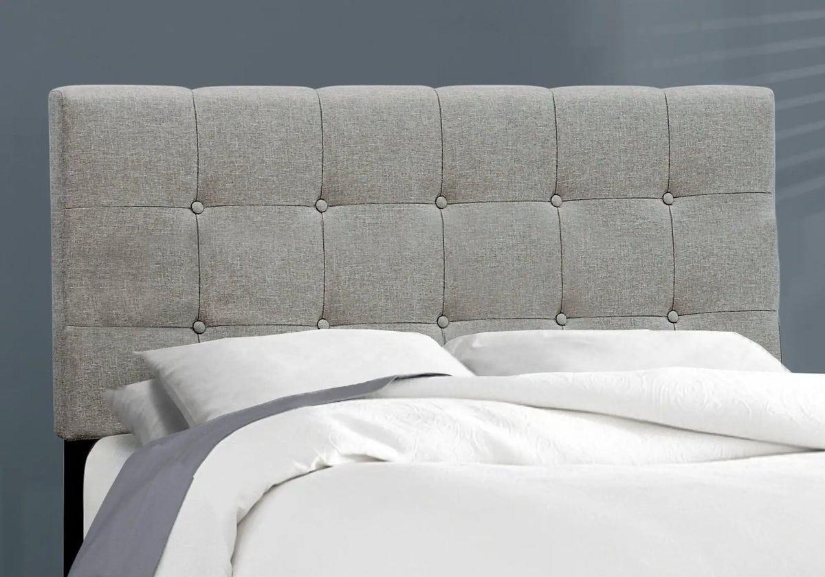 Upholstered Platform Bed Frame | Transitional Style | Frame Only | Thick Foam Padding
