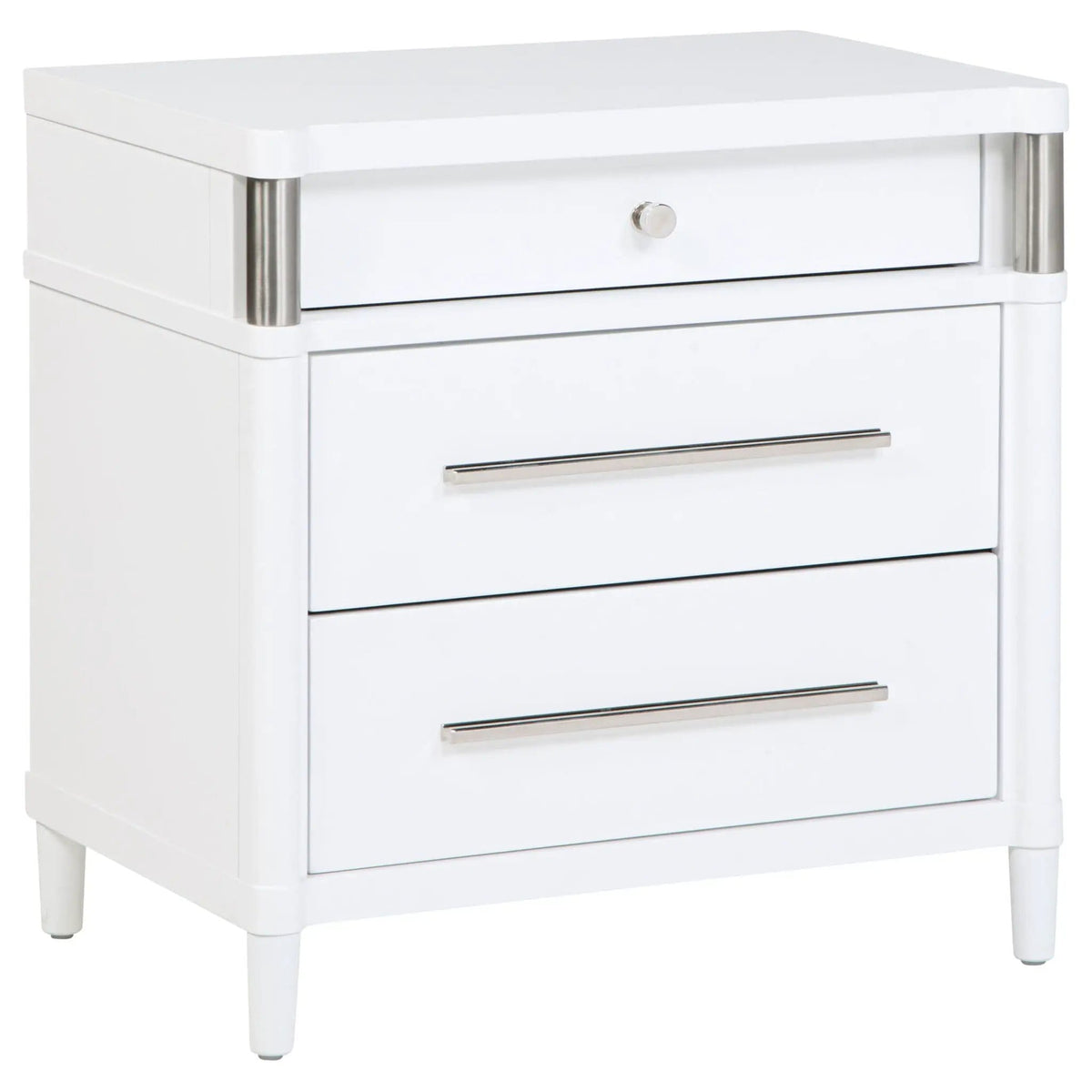 Gracemont 4-piece Queen Bedroom Set | 4-Piece Set | Rubberwood & Engineered Wood | White