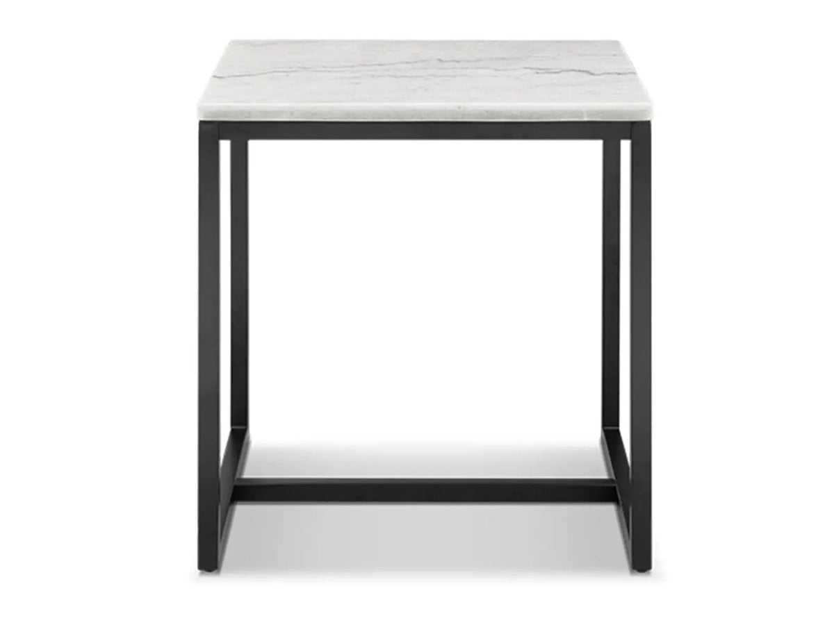 Torin Rectangular Table | 3 Pieces | Marble & Metal | Living Room
