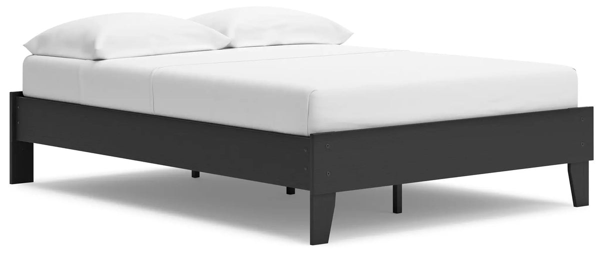 Socalle Platform Bed | Space-Saving Design | Clean-Lined Profile | Contemporary Style