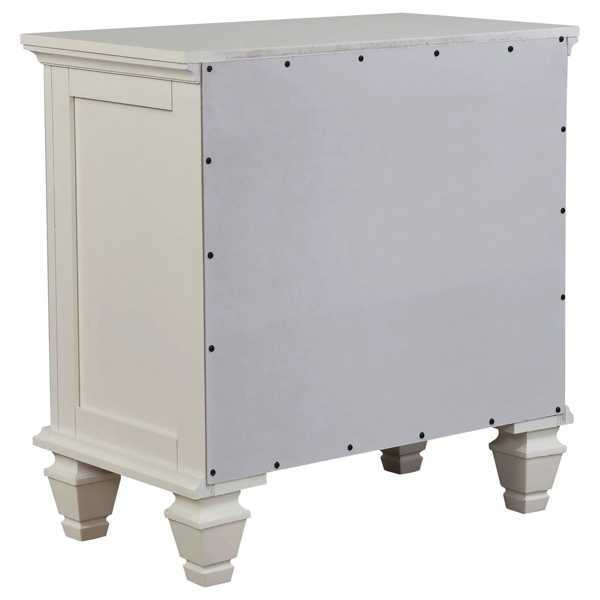Sandy Beach 5-piece Queen Bedroom Set Cream | 5-Piece Set | Engineered Wood | White