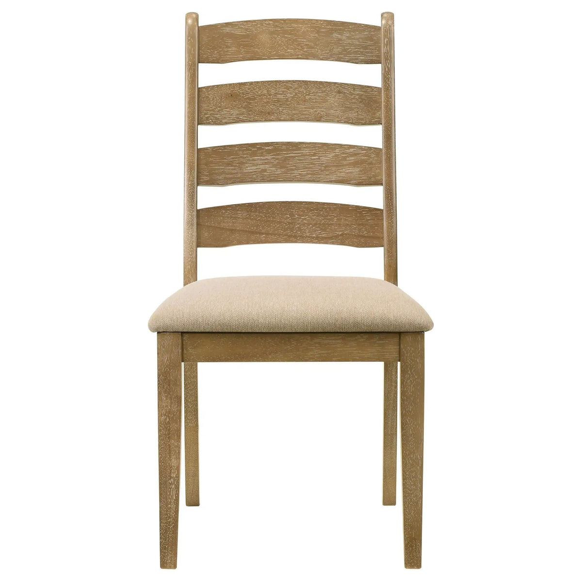 Danvers Wood Dining Side Chair Brown Oak (Set of 2) | 20 x 24 x 39.25 in | Fabric & Wood | Dining Room