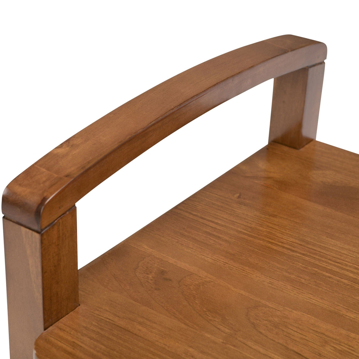 Warm Shaker Handcrafted Entryway Storage Bench | 2 Pieces | Solid Wood | Home
