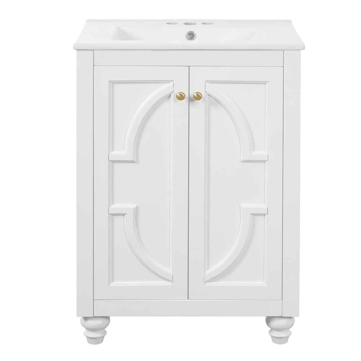 Bathroom Vanity | Soft Close Hinges | Back Open Design