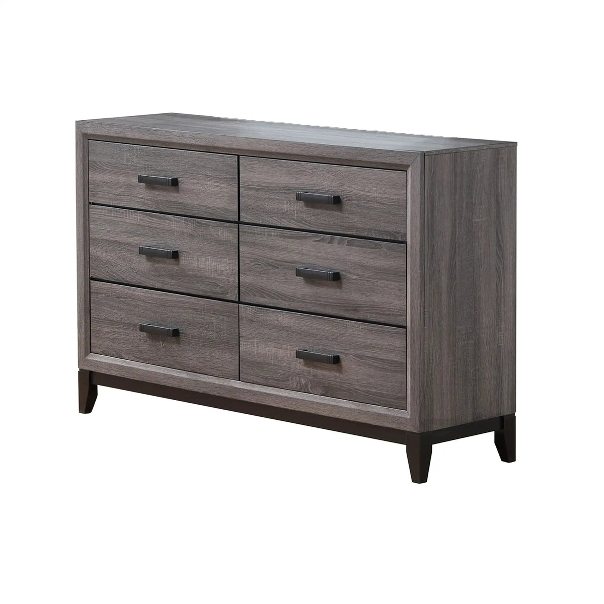 Mirage Dresser | Six Spacious Drawers | Sleek Finish | 58 Inch Width