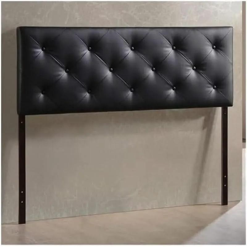 Elegant Modern Faux Leather Upholstered Headboard for Bedrooms from PriceLows™