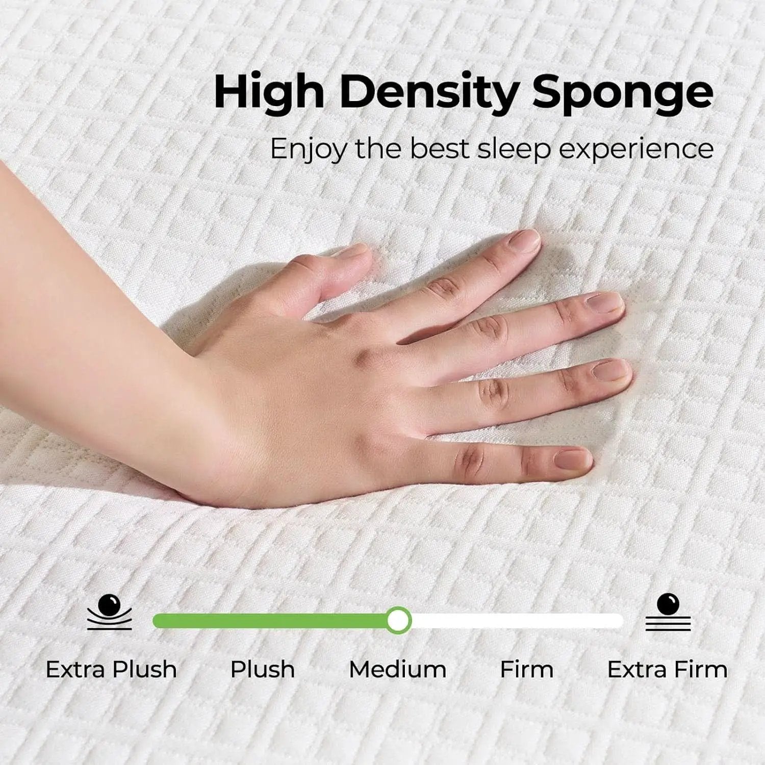 Twin Gel Memory Foam Mattress Fiberglass-Free, Breathable, 6" from PriceLows™