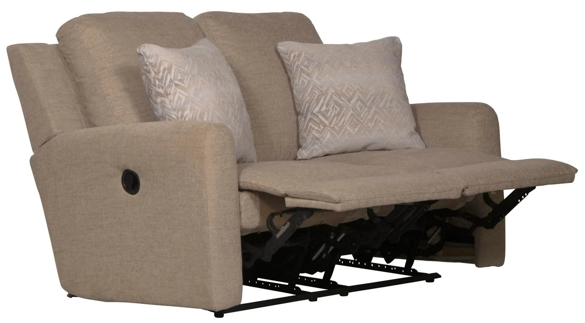 Calvin Reclining Loveseat | 4 Pieces | Chenille & Fabric | Living Room