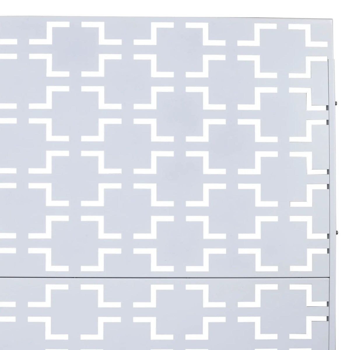 Metal Privacy Screen | Freestanding Divider | Rust Resistant
