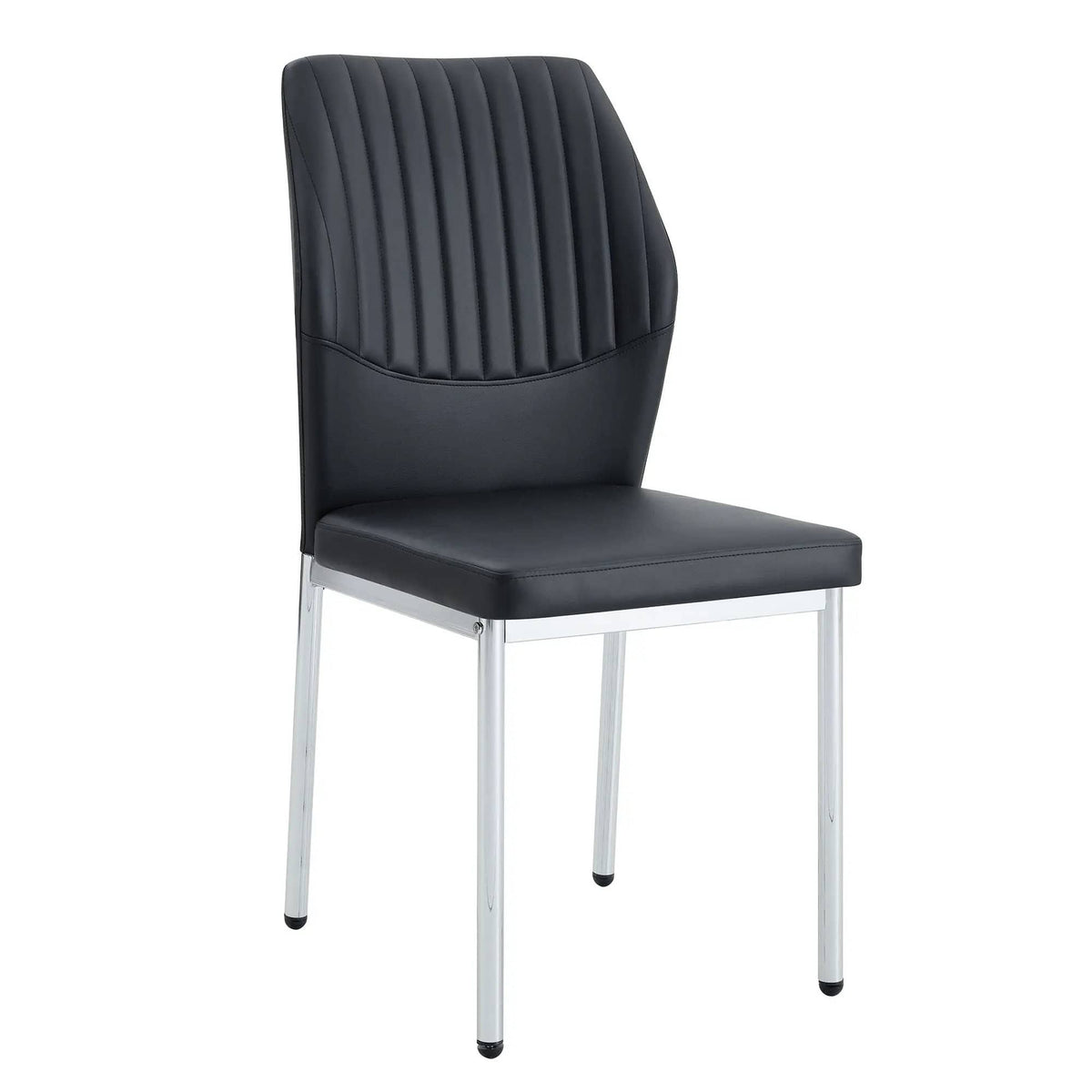 Luxury Simple High Resilience Dining Chair With Metal Legs Chair Set | 2 Pieces | Metal & Ceramic | Dining Room