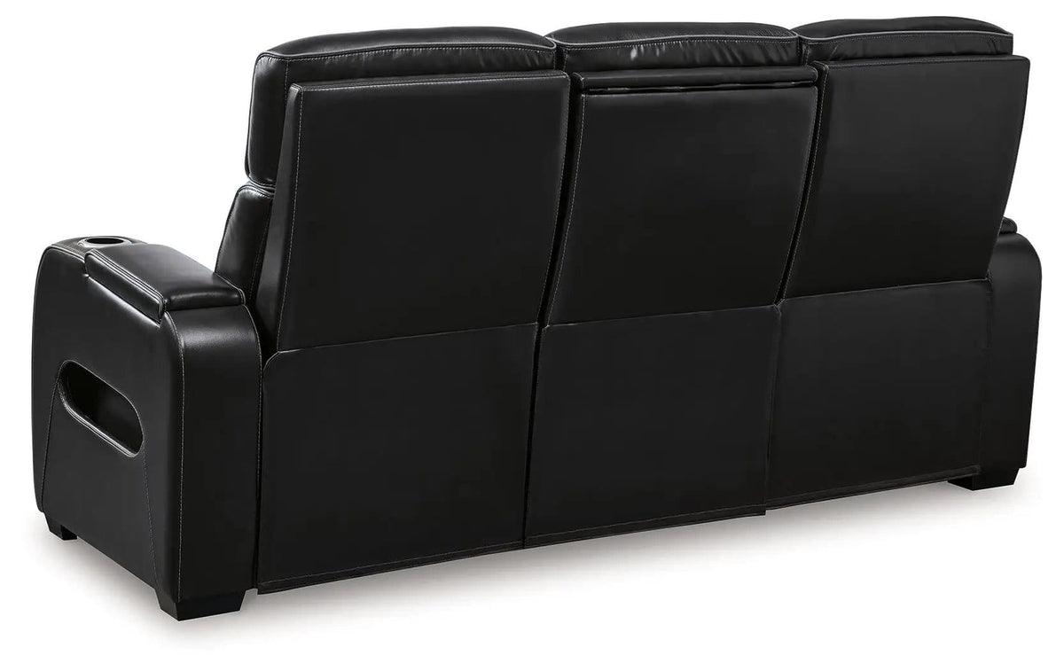 Boyington 2 Pc. Power Reclining Sofa And Loveseat | 2-Piece Set | Living Room Furniture | Black