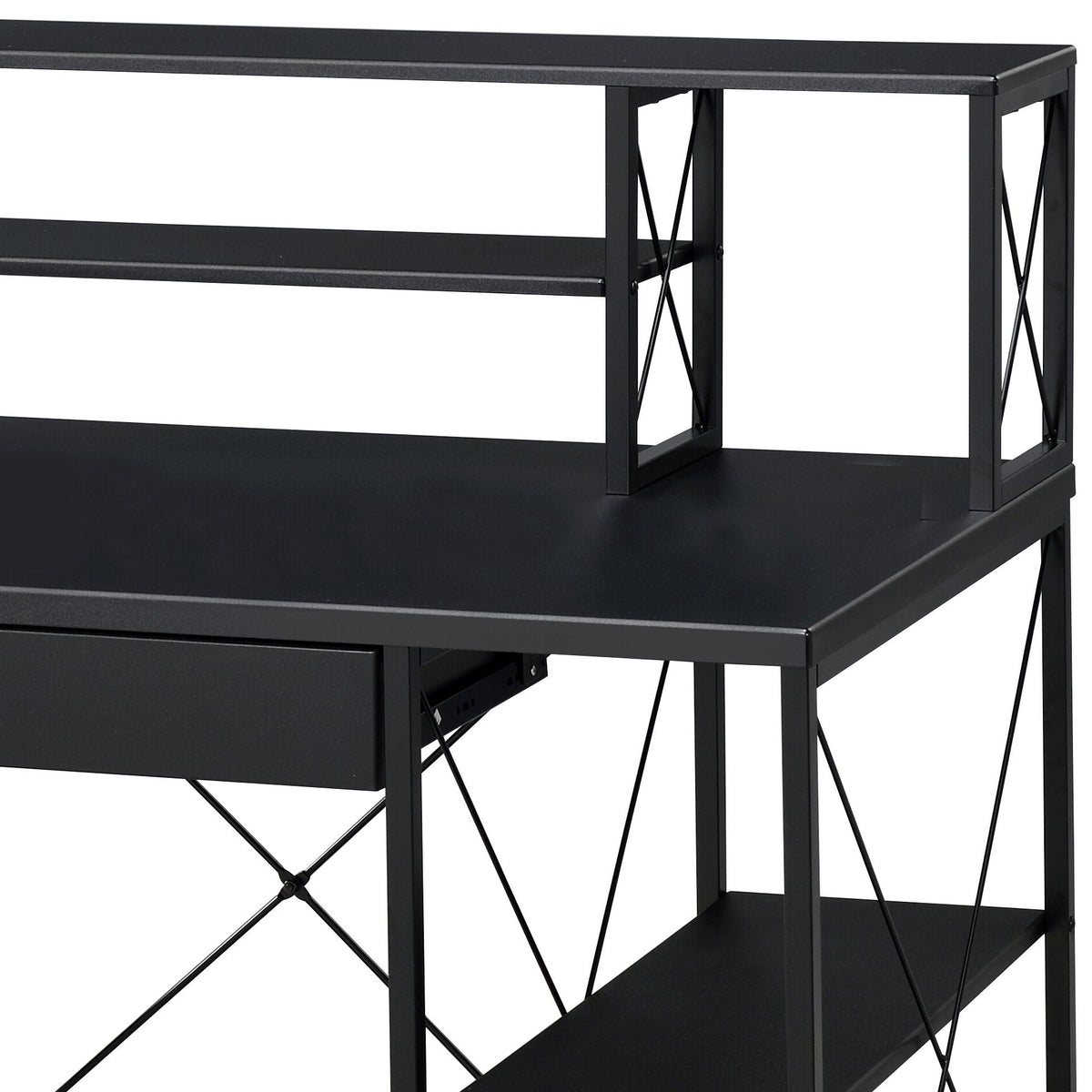 Writing Desk | Spacious Drawer | Eight Compartments | Three Finishes