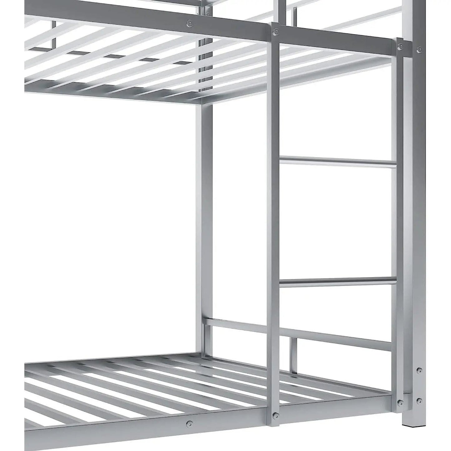 Black Triple Metal Bunk Bed Twin XL Full Queen Sizes from PriceLows™