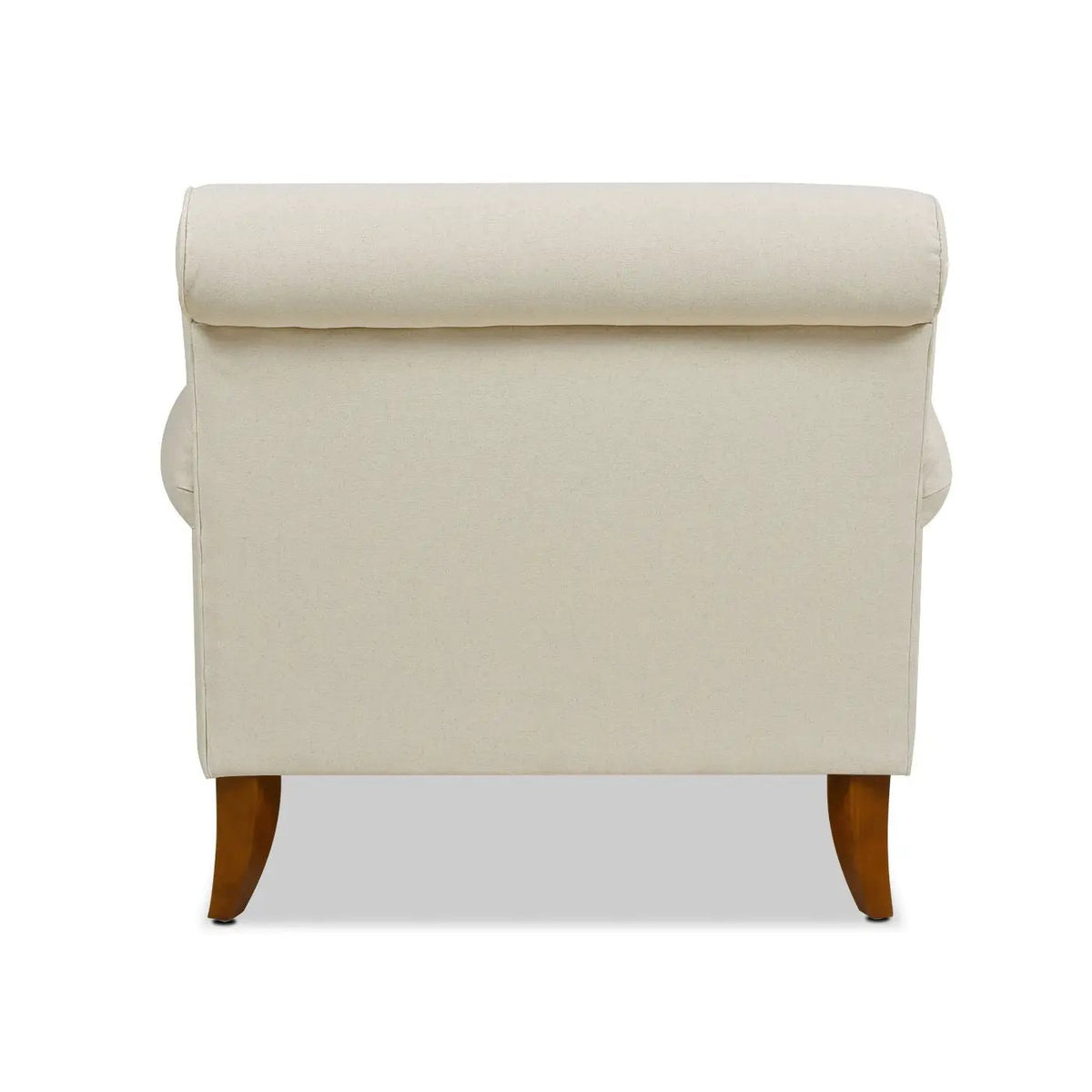 Alana Lawson Accent Arm Chair | Casters | Kiln-Dried Solid Wood Frame | Artisan Crafted