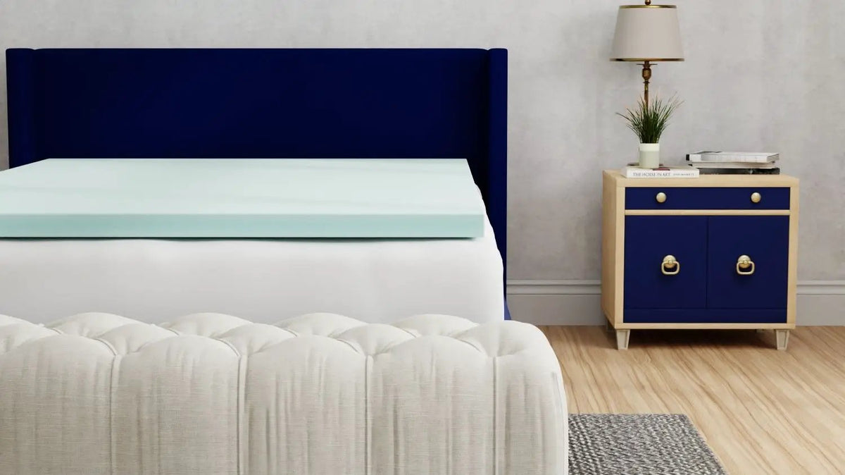 3 Inch Mattress Topper | Cooling Gel Memory Foam | Plush Feel | Twin Size