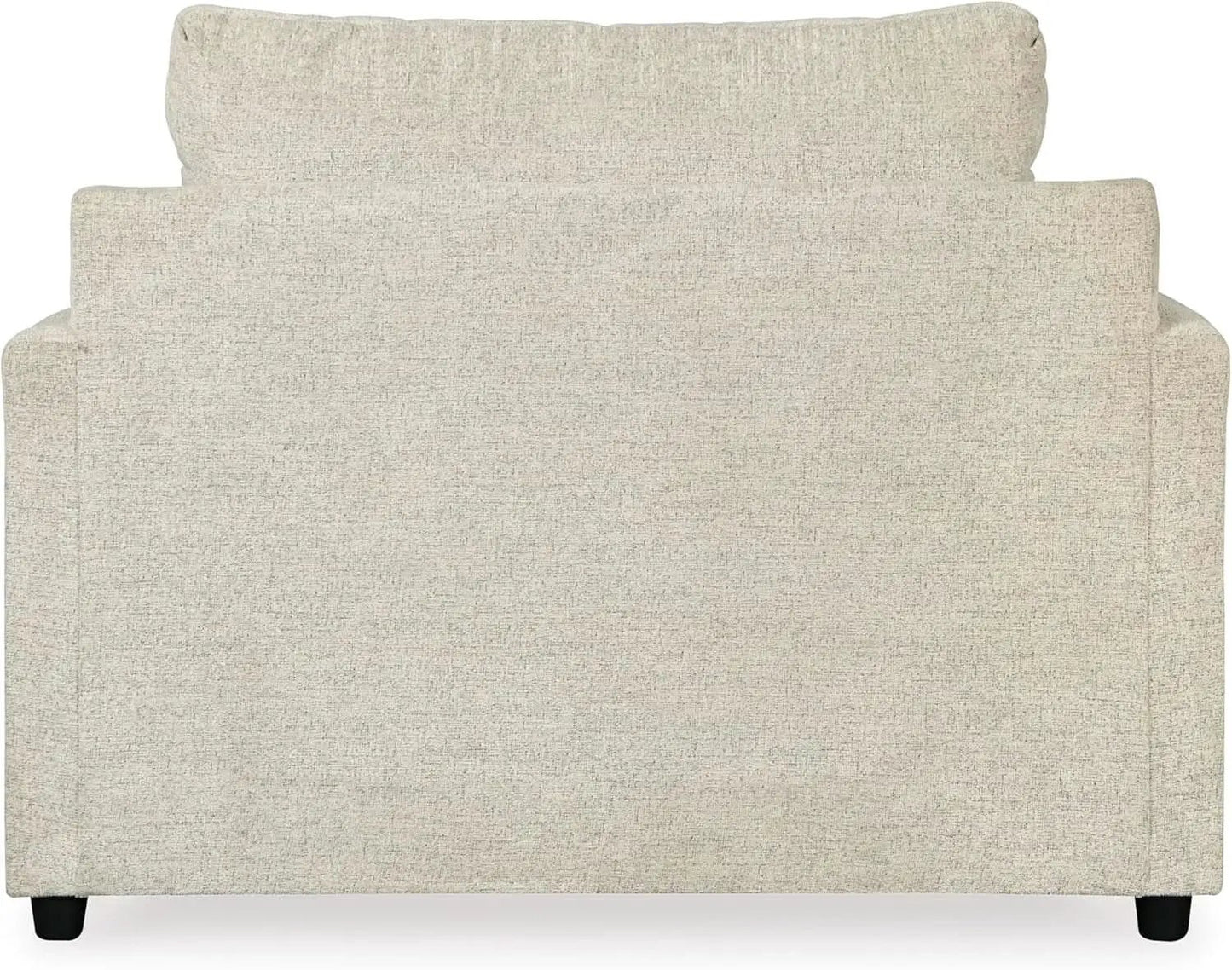 Soletren Contemporary Off White Chenille Upholstered Chair from PriceLows™