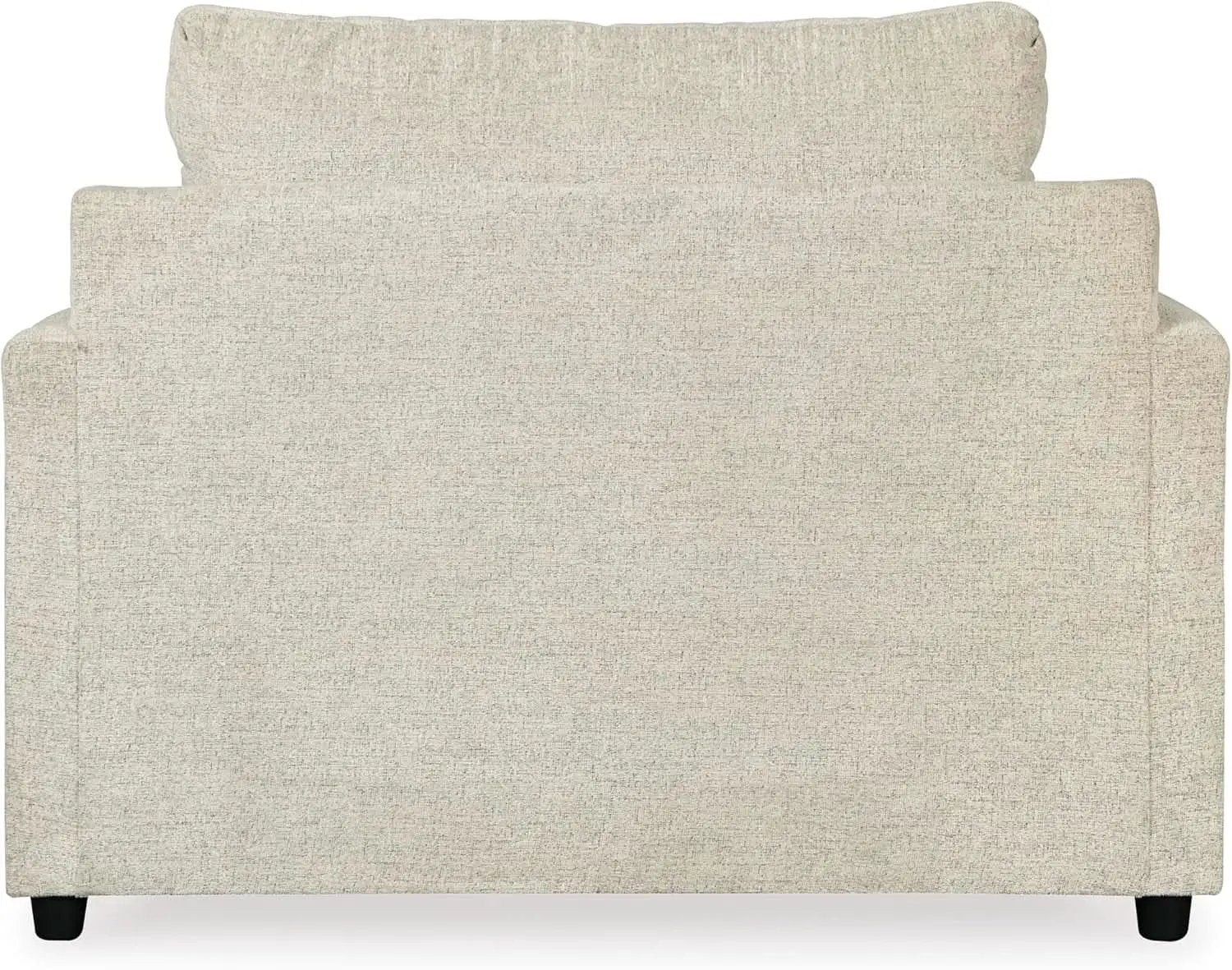 Soletren Contemporary Off White Chenille Upholstered Chair from PriceLows™