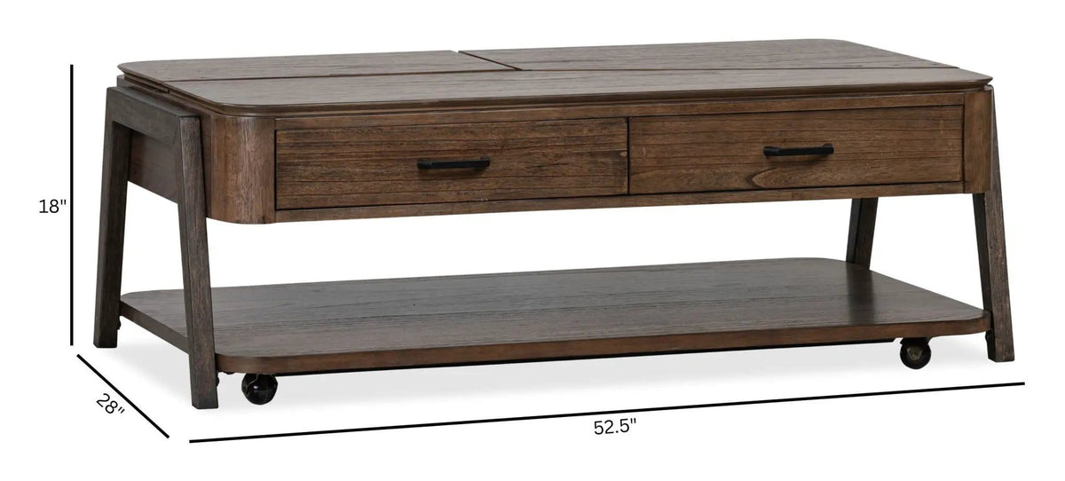 Hallie Rectangular Table | 3 Pieces | Living Room Furniture | Living Room