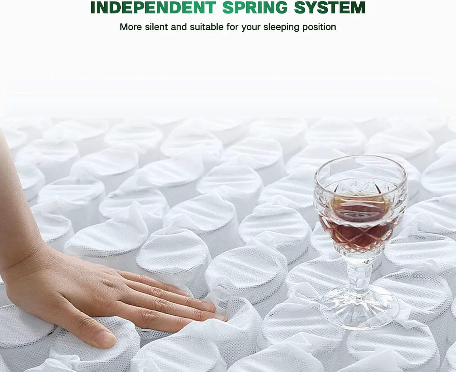 Comfortable 10 Inch Full Hybrid Mattress for Restful Sleep from PriceLows™