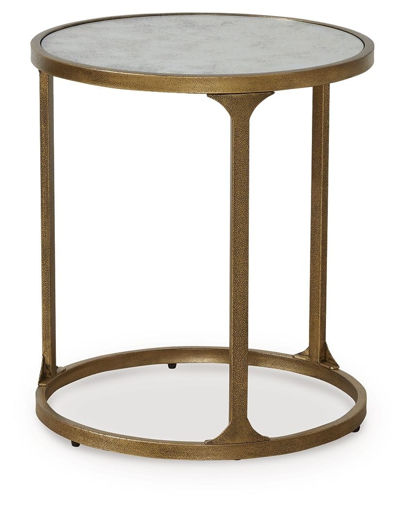 Korajane Table | 2 Pieces | Faux Marble & Tempered Glass | Living Room