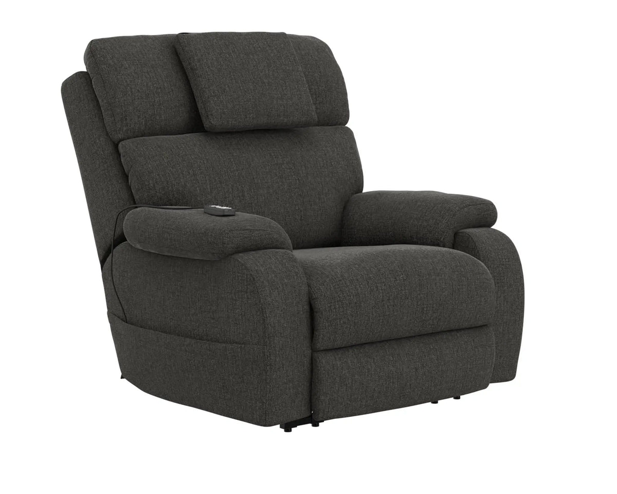 Snoozer Power Lift Power Headrest Lay Flat Recliner With CR3 Heat / Massage / Zero | 3 Pieces | Fabric | Living Room
