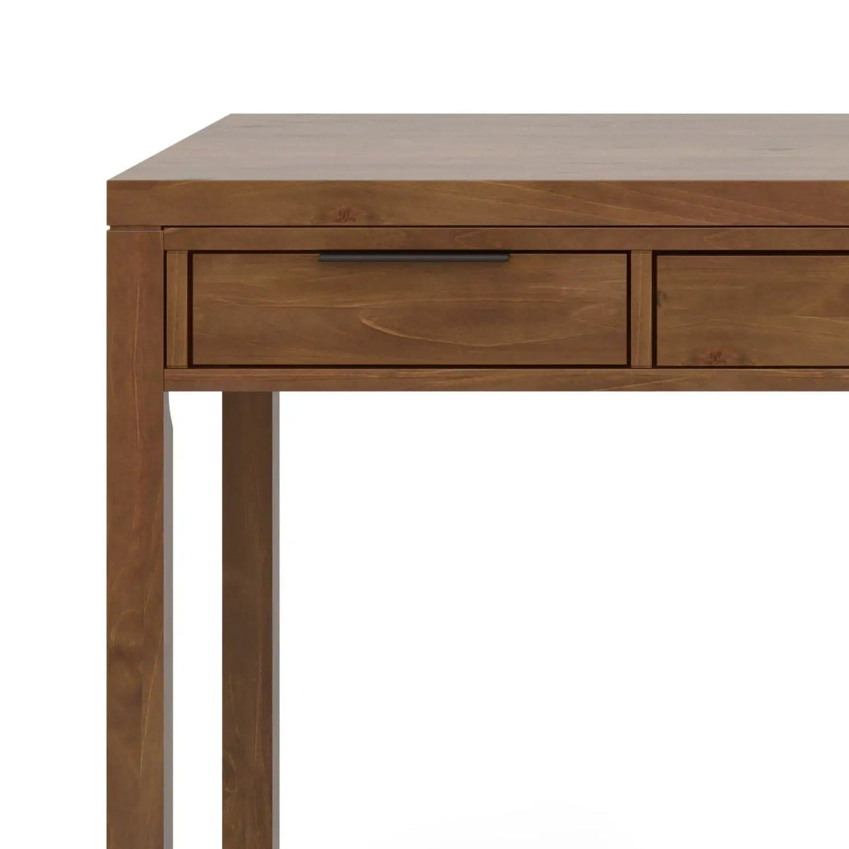 Hollander Handcrafted Desk | 4 Pieces | Solid Wood | Home Office