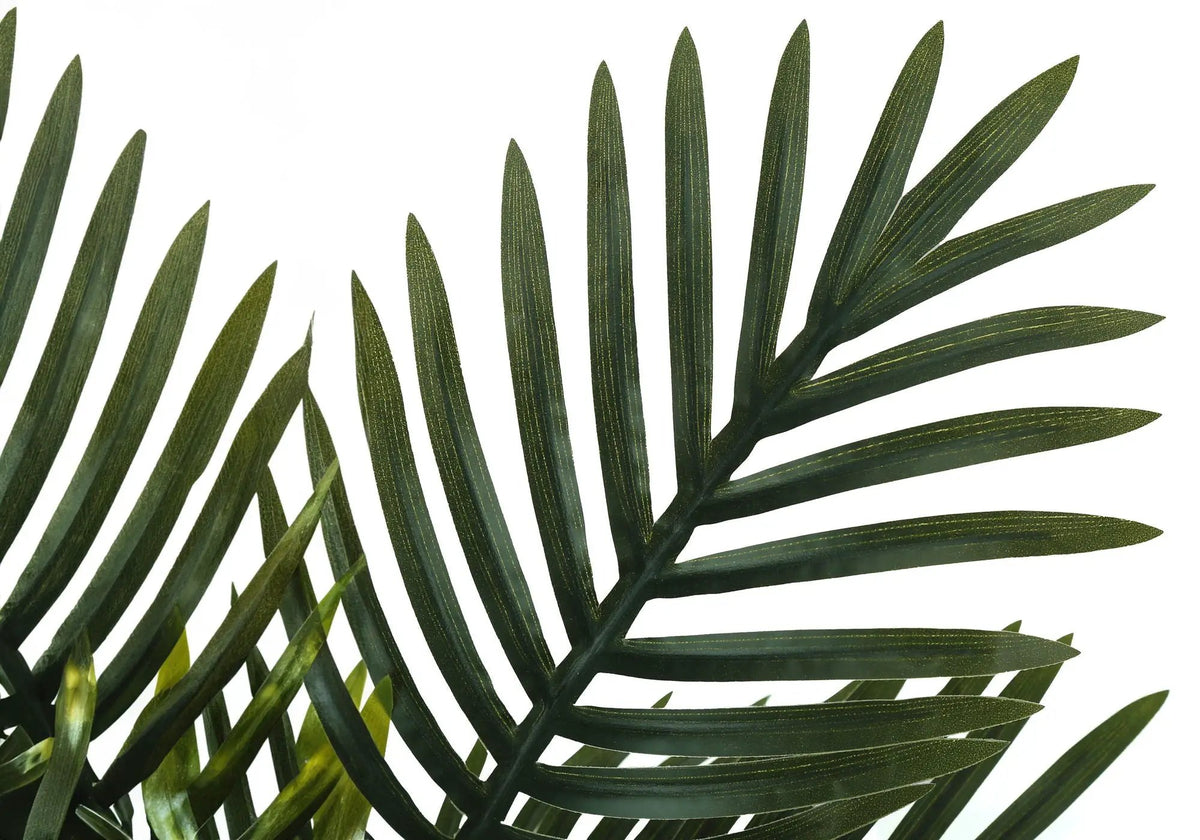 20 Inch Artificial Palm Plant | Real Touch Leaves | Indoor Faux Plant | Potted