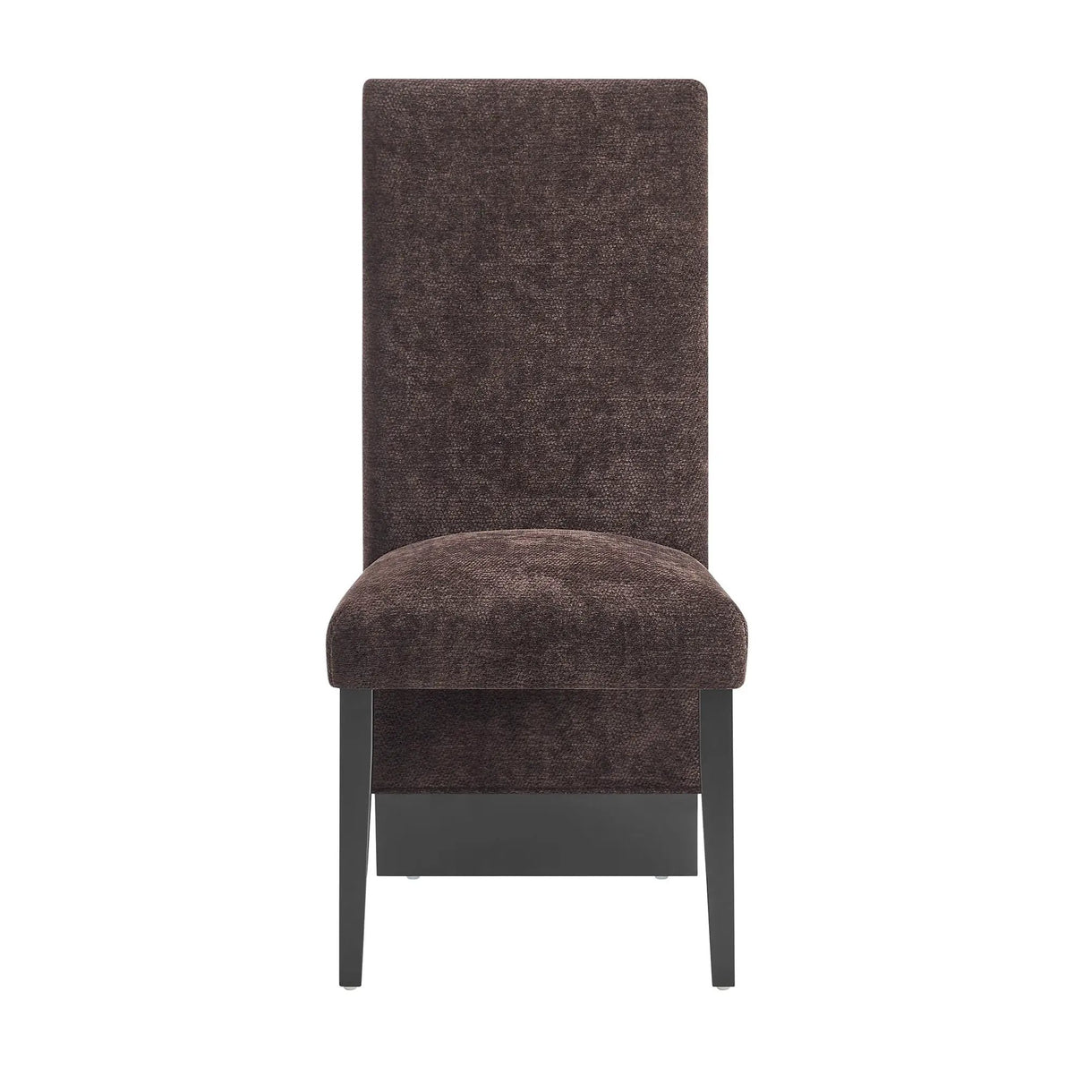 Contemporary Dining Chairs | Rubber Wood | Extended Backrest | Set of 2