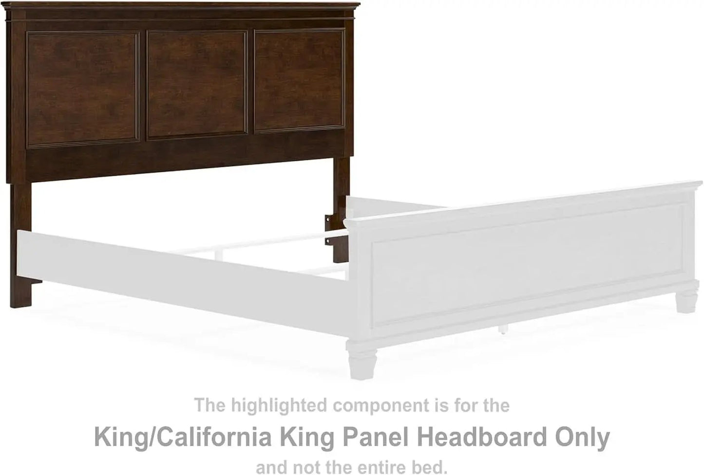Farmhouse Panel Headboard for King and California King from PriceLows™