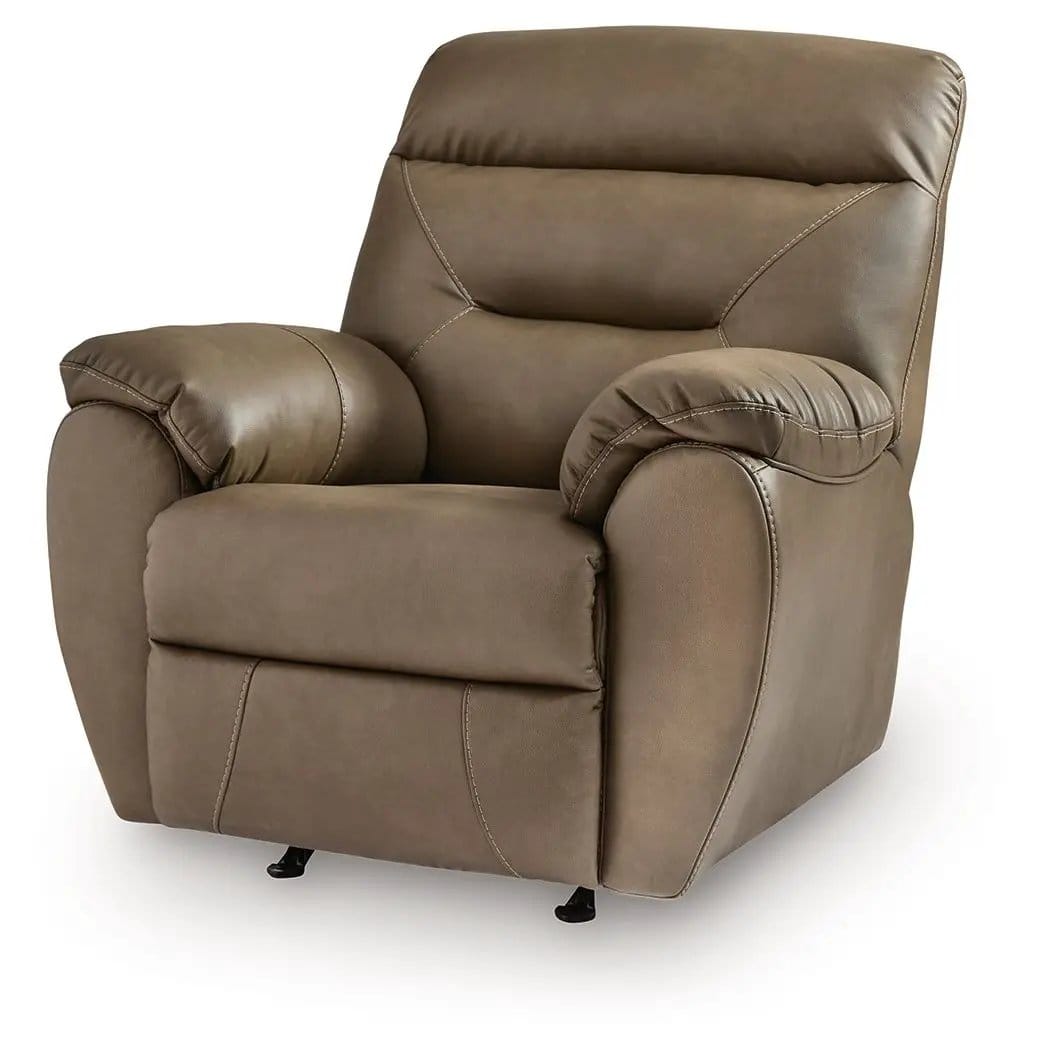 Elksworth Rocker Recliner Rocker Chair | 2 Pieces | Faux Leather | Living Room