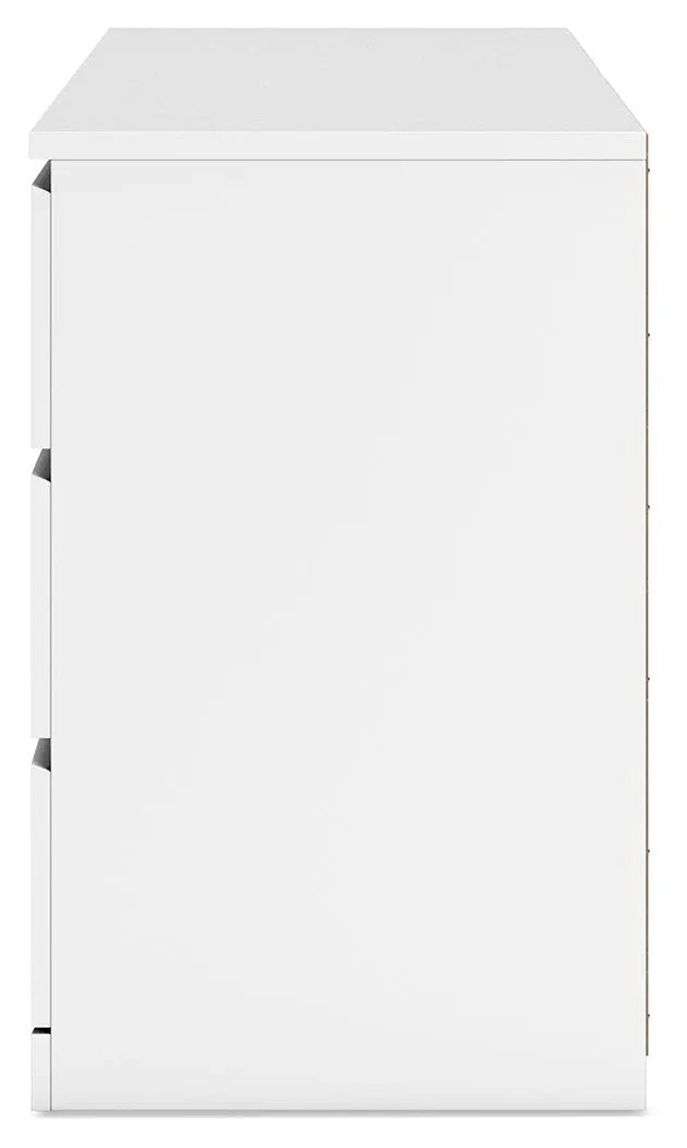 Onita Six Drawer Dresser | 59.76 Inch Width | Minimal Design | Hardware-Less Look