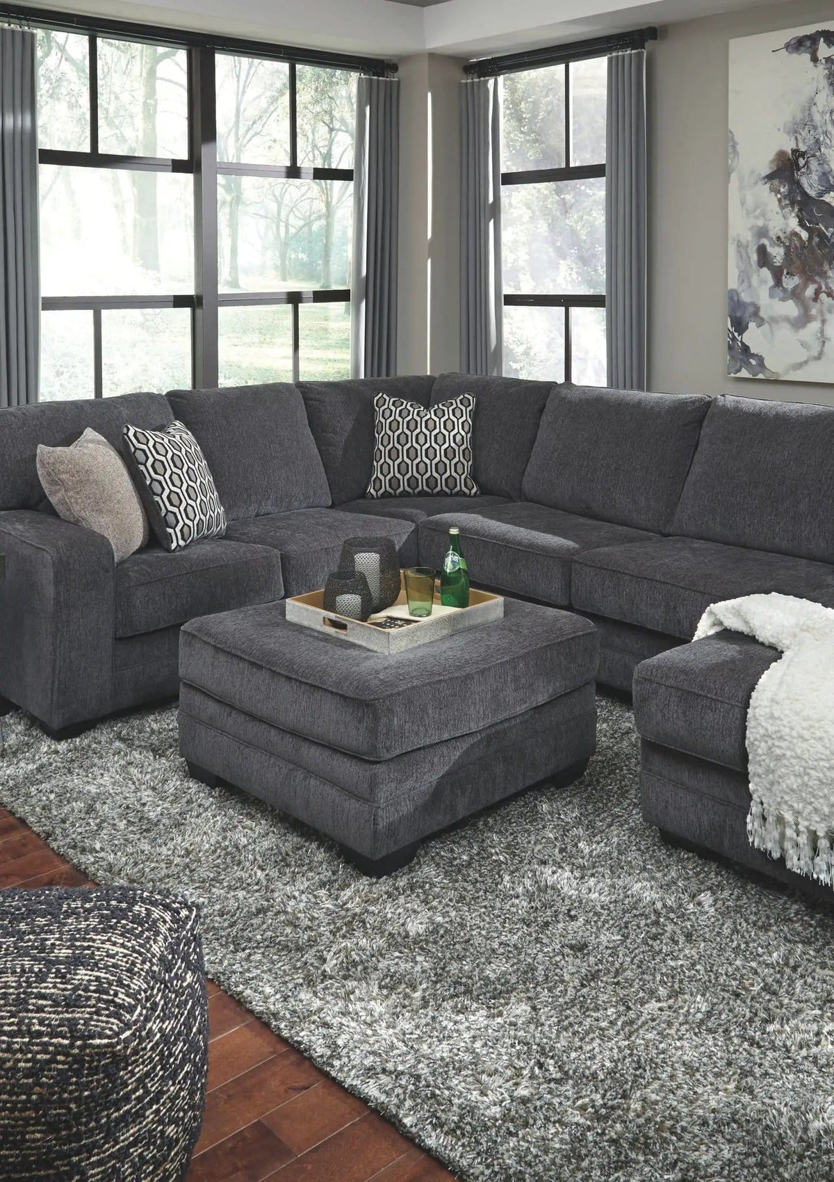 Tracling 4 Piece Sectional Set | 4-Piece Set | Living Room Furniture | Living Room