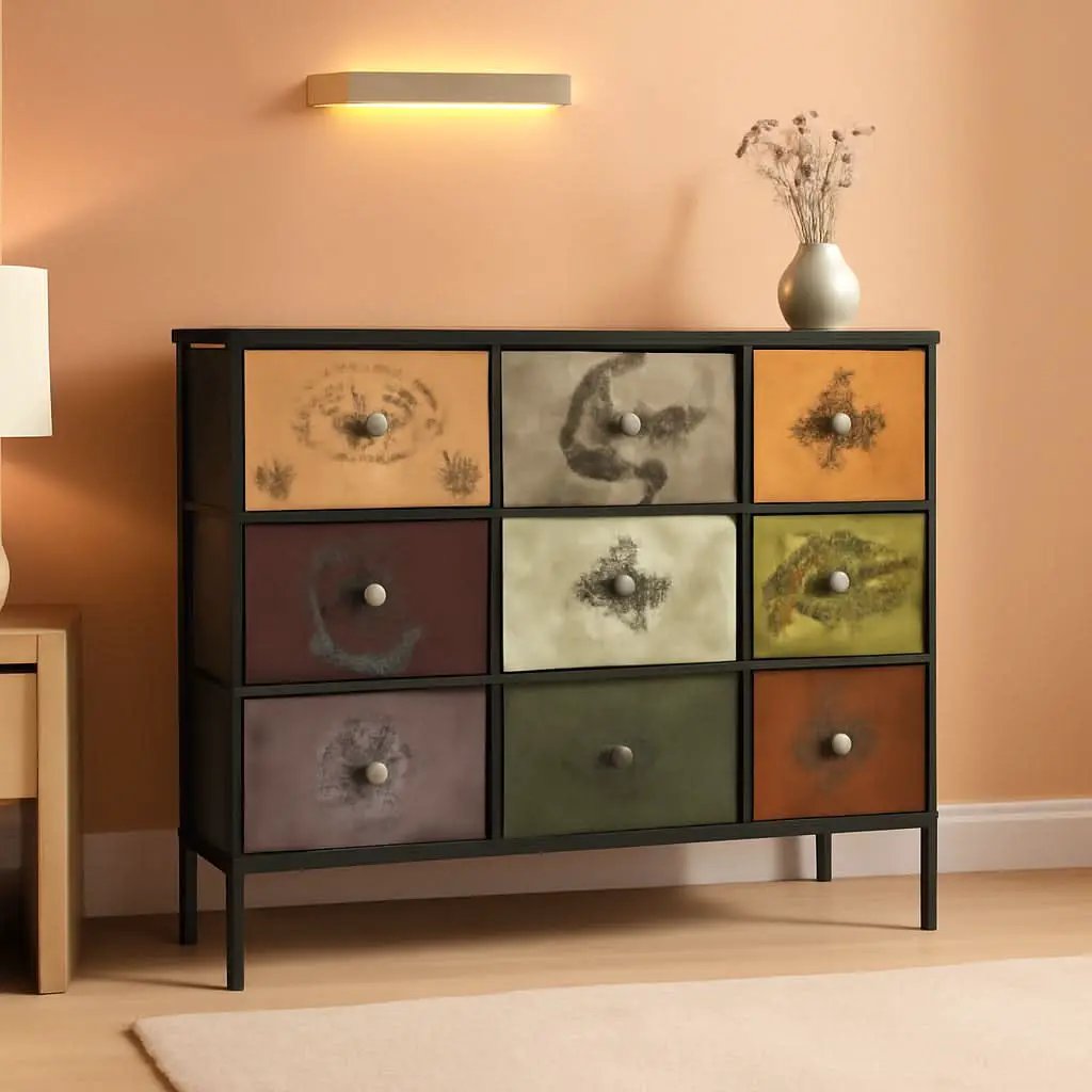 Premium 9-Drawer Dresser With Extra-Large TV Stand from PriceLows™