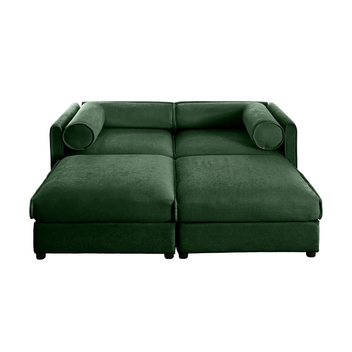 Contemporary Elegant Sofa With Storage And Ottoman 2 Piece Living Room Set | 2 Piece Living Room Set | Living Room Furniture | Living Room