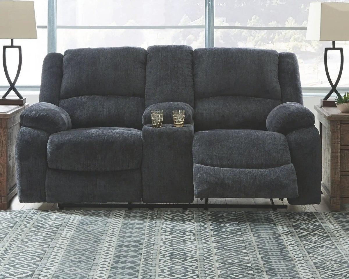 Draycoll Reclining Living Room Set Reclining Sofa & Loveseat | Reclining Sofa & Loveseat | Chenille | Living Room