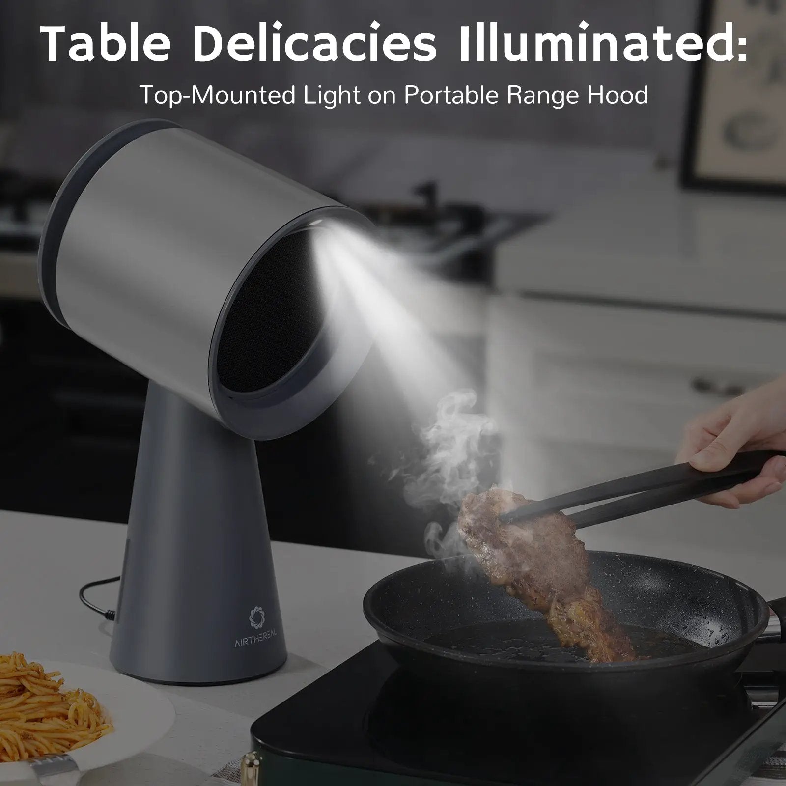 RH180 Portable Desktop Range Hood, Wired Powered Option - European version from PriceLows™
