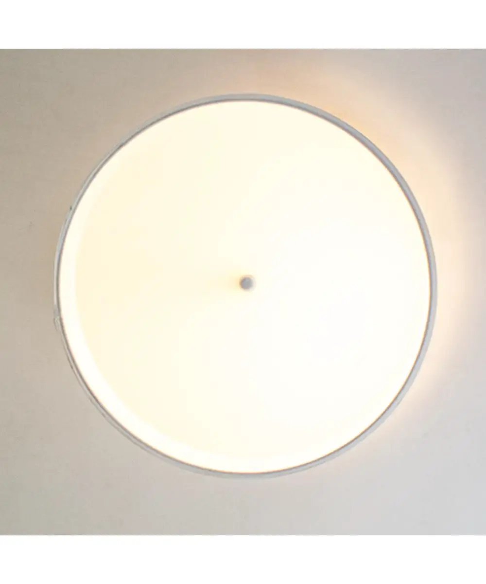 Flush Mount Light Converter Kit | 18 Inch | White Linen Shallow Drum Shade