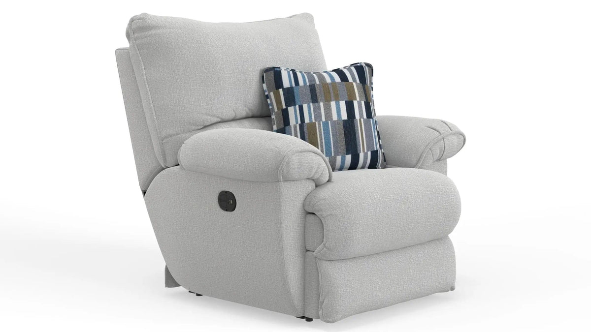 Lenny Lay Flat Power Recliner Reclining Chair | 2 Pieces | Living Room Furniture | Living Room