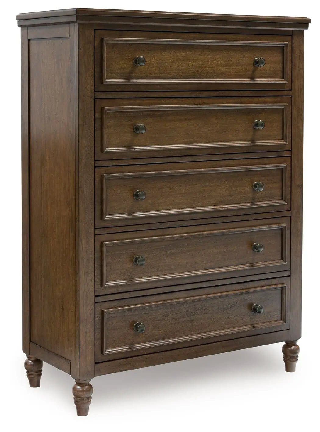 Sturlayne Five Drawer Chest | 40 x 18 x 54 in | Mdf | Brown