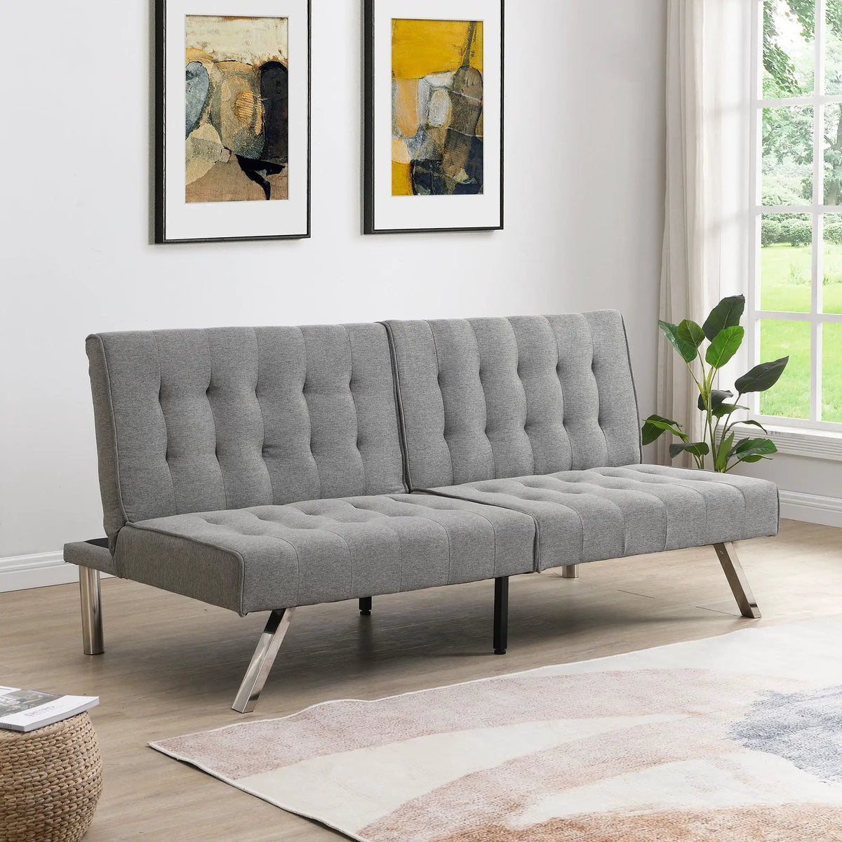 Futon Sofa Bed | Multi Functional | Space Saving Design | Standard Fit