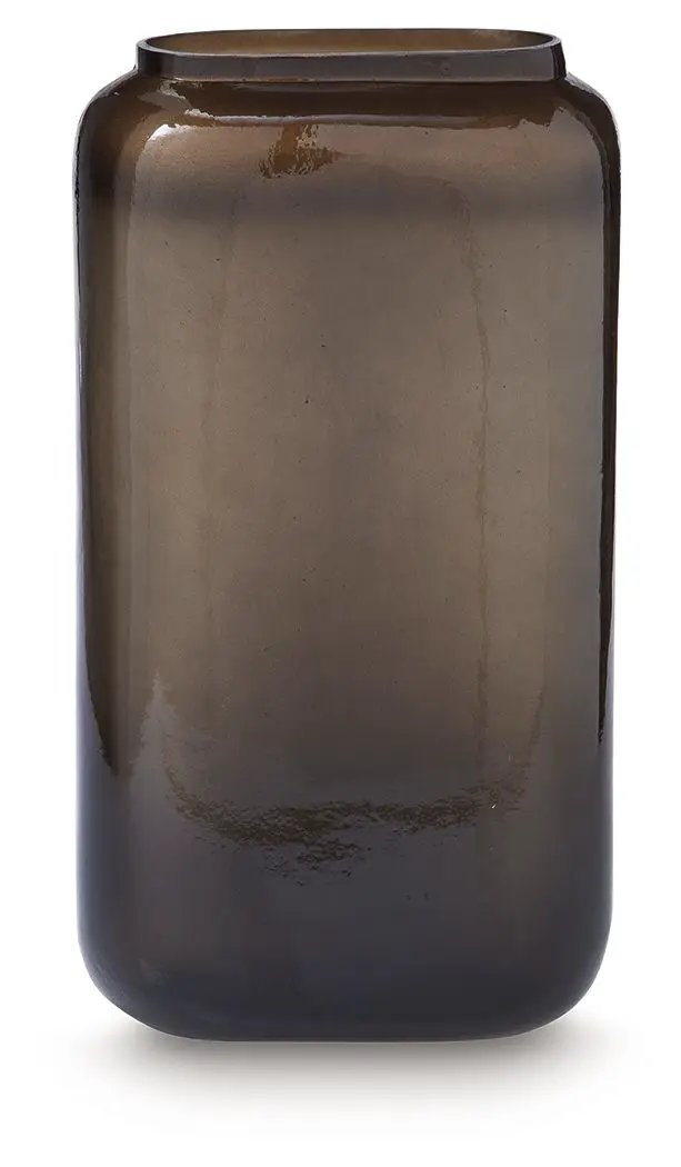 Sumner Metallic Vase | Sleek Lines | Modern Elegance | 12.13 Inch Length